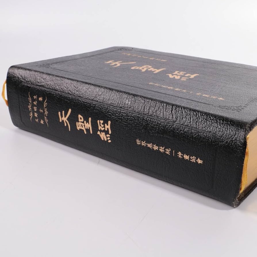 N4247　文鮮明先生　天聖經　御言集　世界基督教統一神霊教會　黒　バラ　金 N4247 文鮮明先生 天聖經 御言集 世界基督教統一神霊教會 黒 バラ 金
